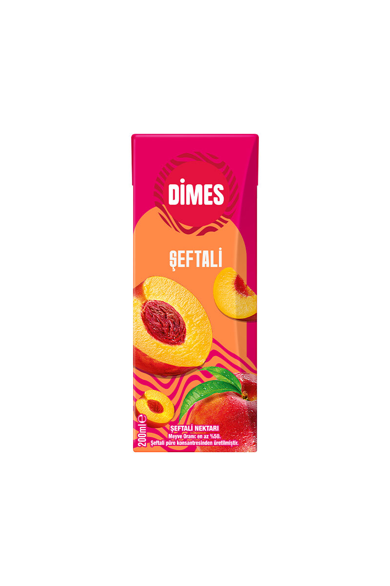 Dimes Meyve Suyu Şeftali 200 ml