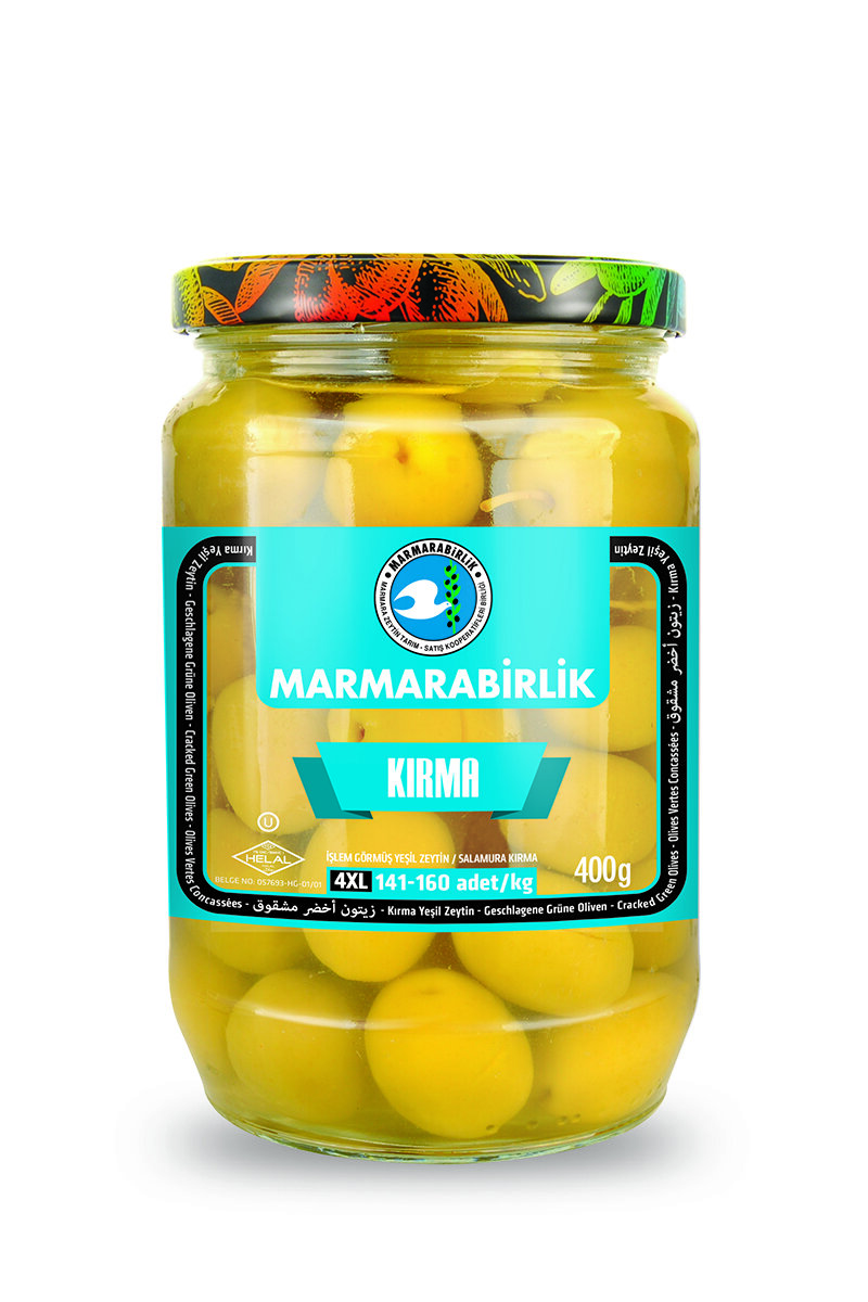 Marmarabirlik Kırma Zeytin 400 G (141-160 adet/kg)