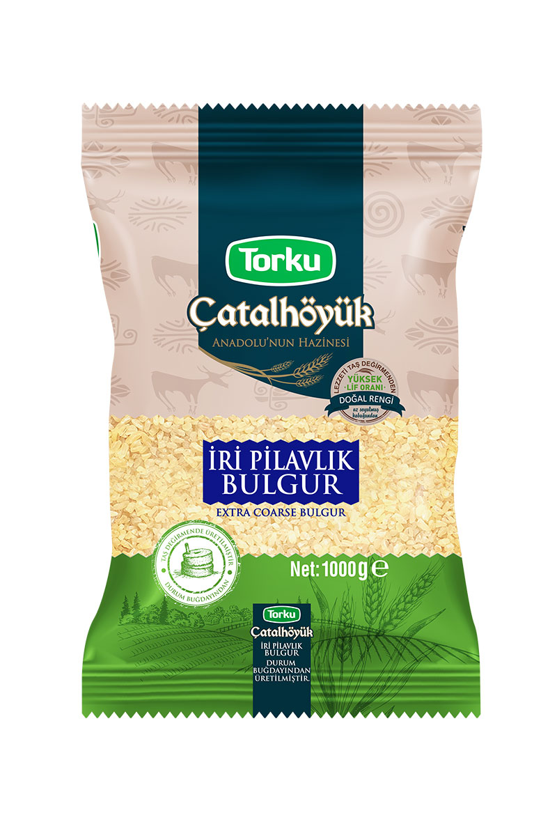 Torku İri Tane Pilavlık Bulgur 1 kg