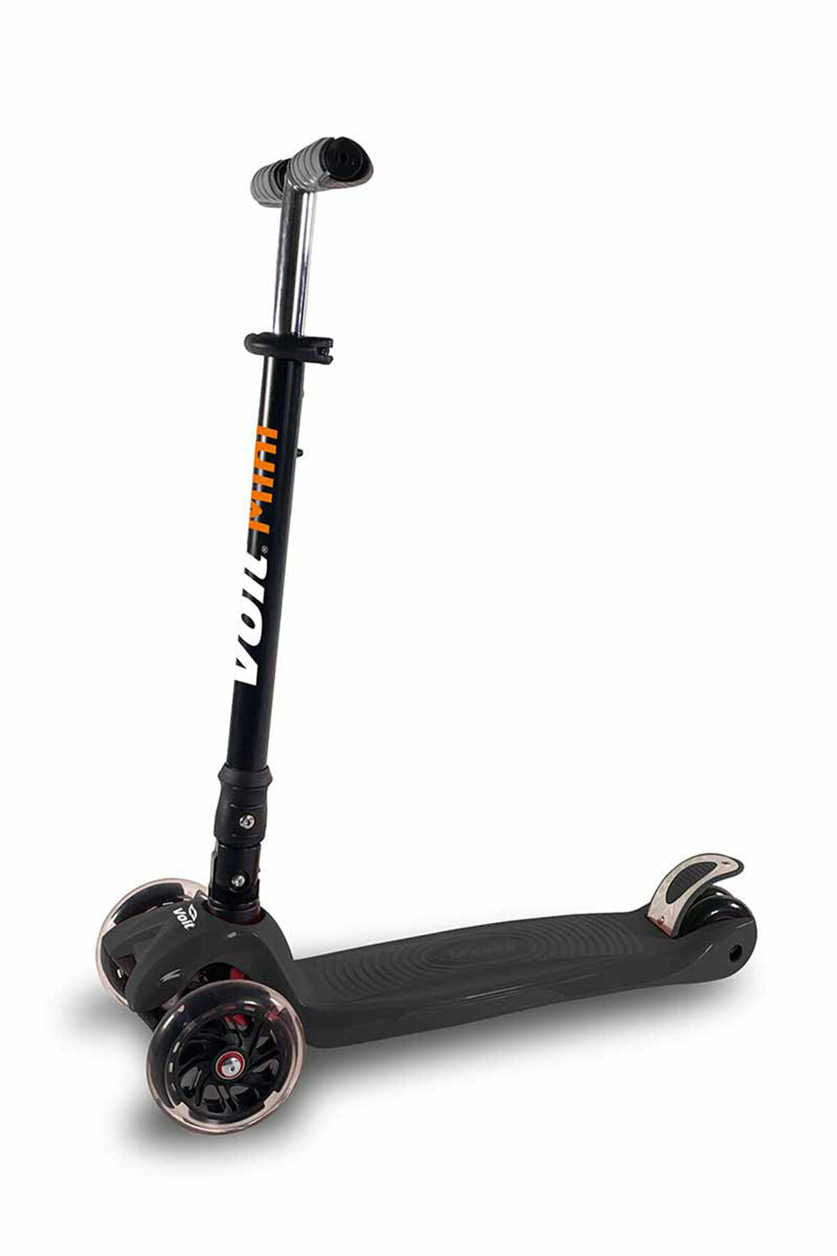 Voit 3 Tekerlekli Işıklı Siyah Scooter