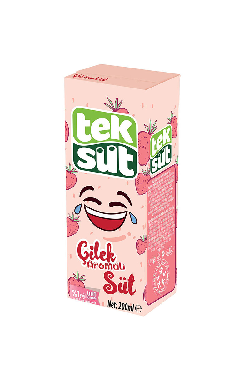 Teksüt Çilekli Süt 200 ml