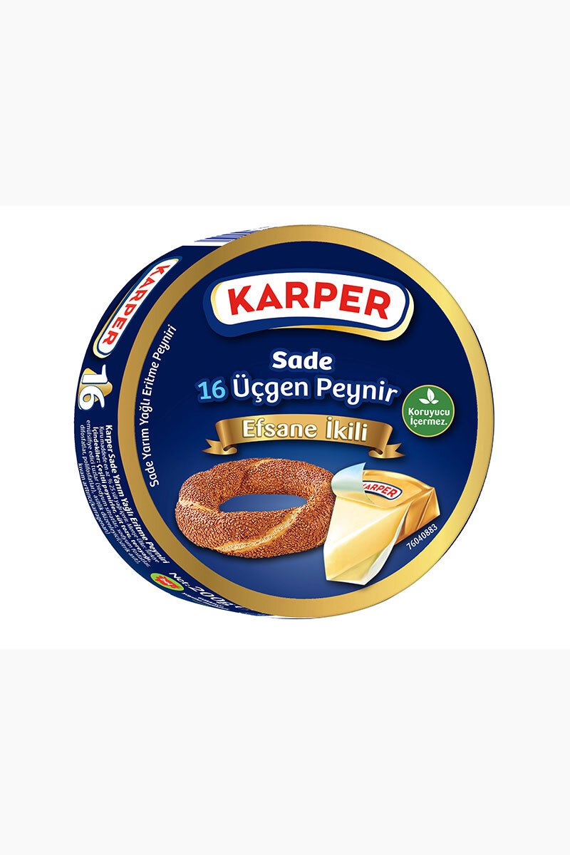 Karper Üçgen Peynir 16'lı 200 G