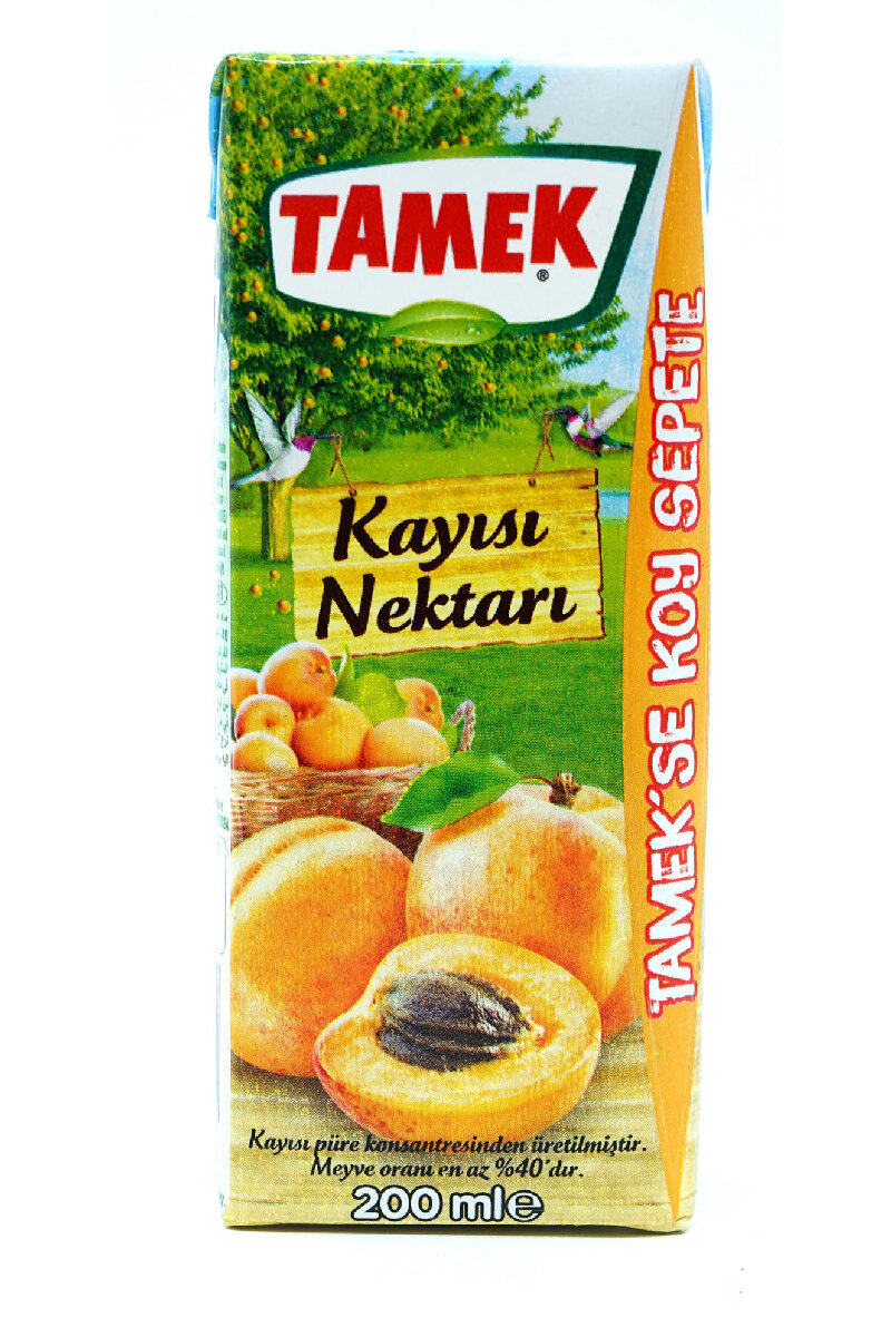 Tamek Meyve Suyu Kayısı 200 ml