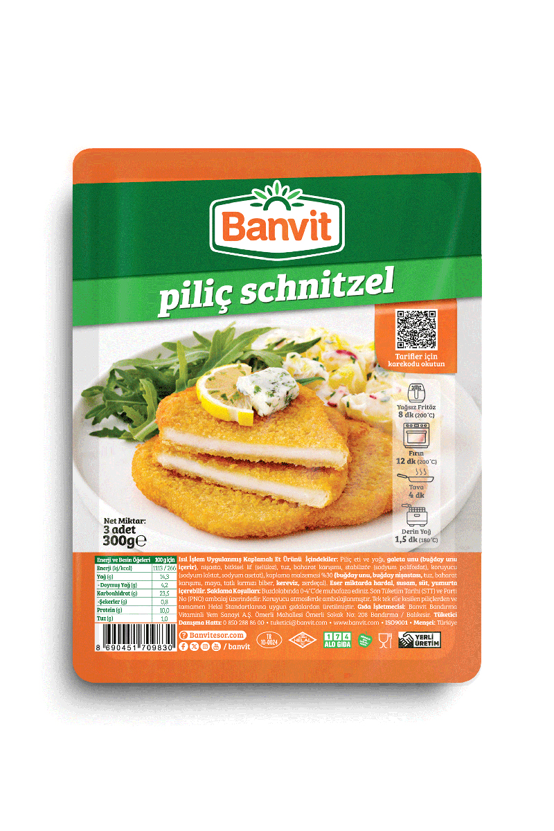 Banvit Piliç Schnitzel 300 G