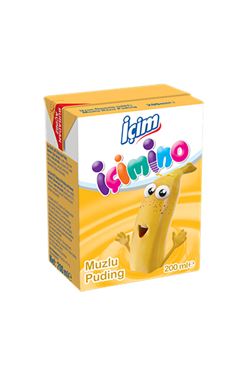 İçim İçimino Muzlu Puding 200 Ml