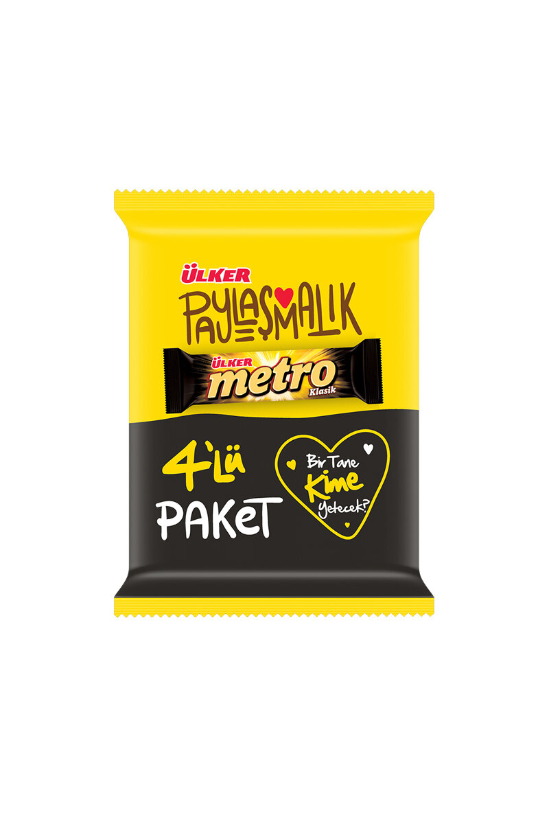 Ülker Metro 4'lü 144 G