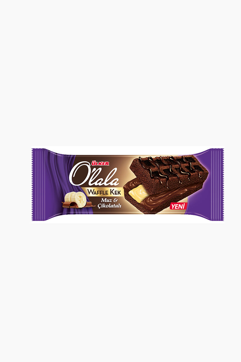 Ülker Olala Waffle Çikolatalı-Muzlu 70 G