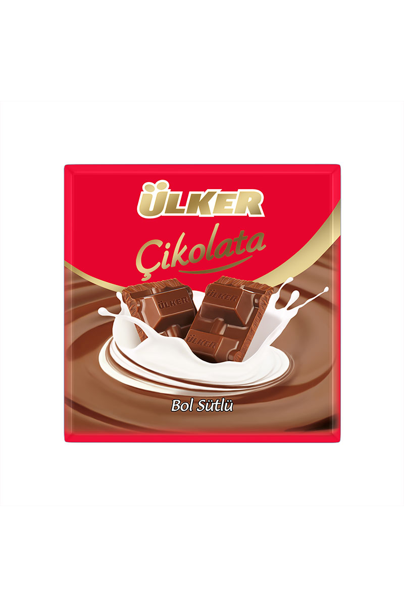 Ülker Çikolata Sütlü Kare 60 G