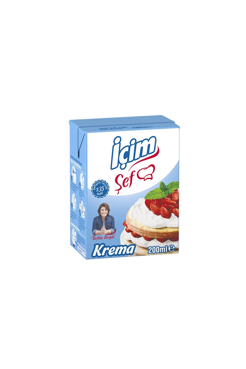 İçim Şef %35 Yağlı Krema 200 Ml