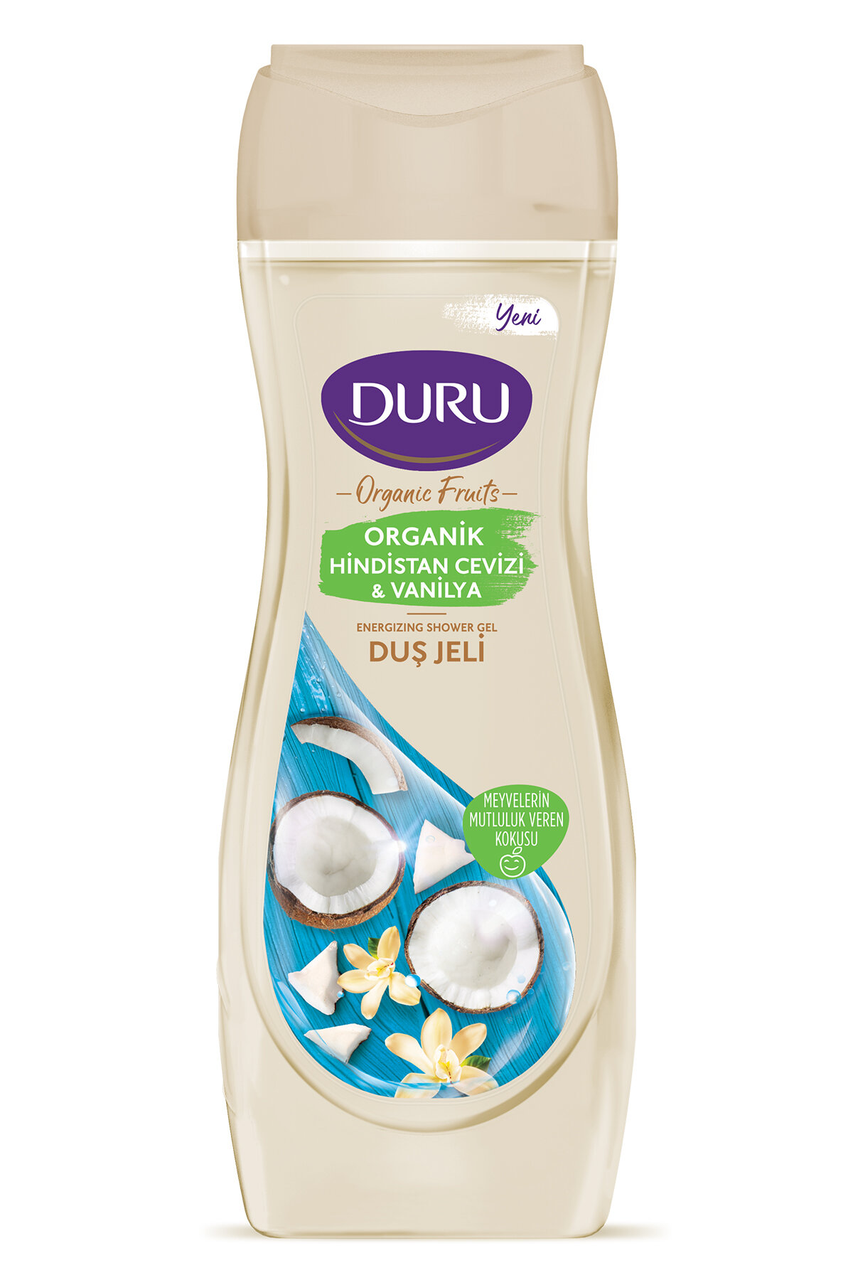 Duru Organic Fruits Hindistan Cevizi & Vanilya 450 ml Duş Jeli
