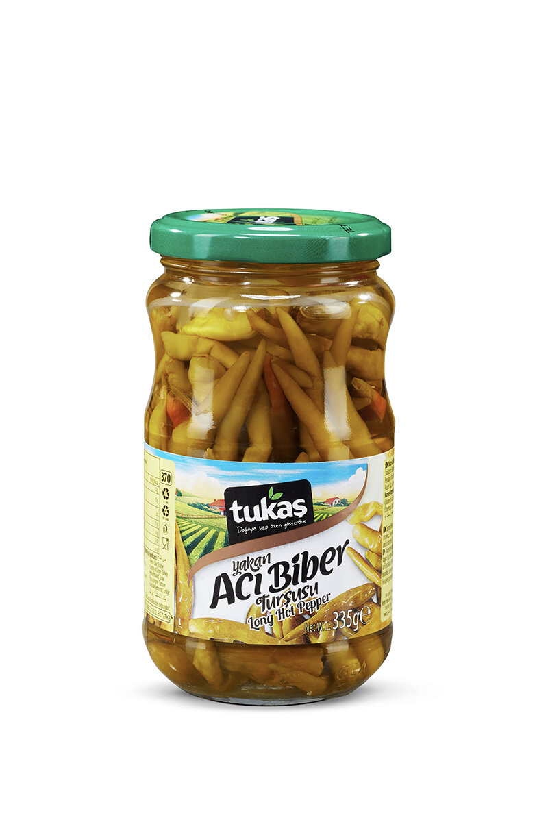 Tukaş Yakan Acı Biber Turşusu 335 g