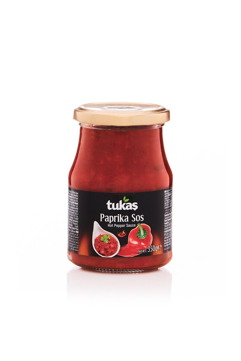 Tukaş Acı Biber Sosu (Paprika) 350 g