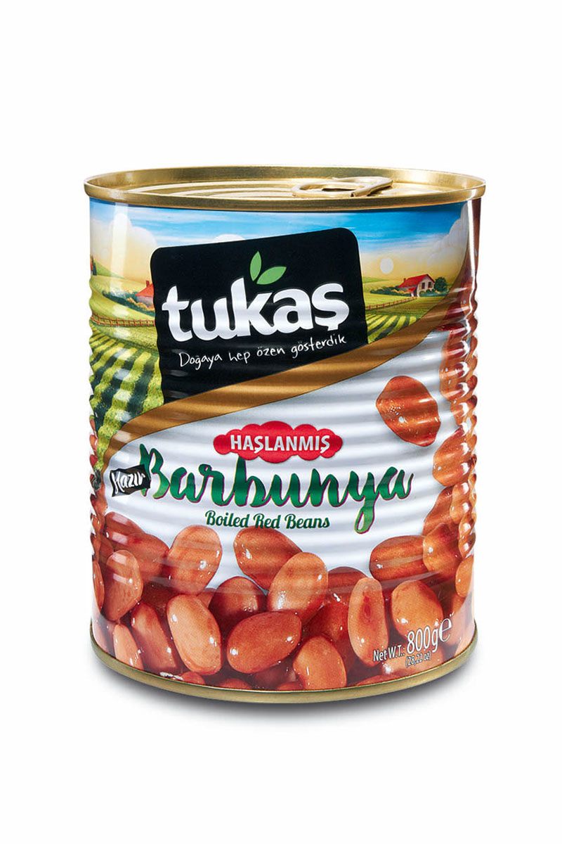 Tukaş Haşlanmış Barbunya 800 g