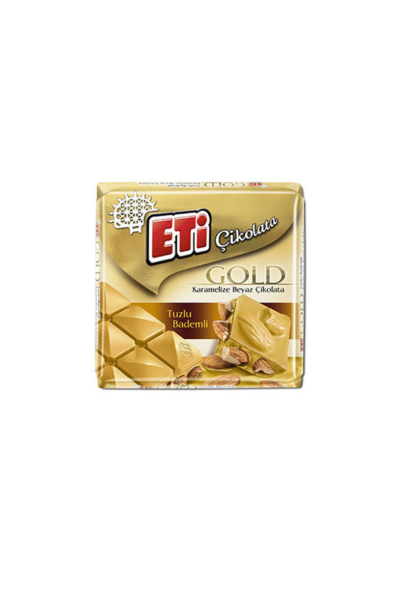 Eti Gold Tuzlu Bademli Çikolata 60 G