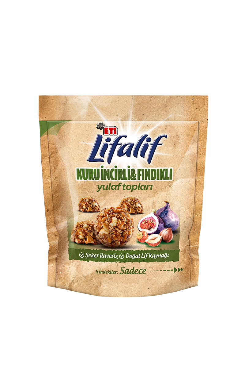 Eti Lifalif Kuru İncir Yulaf Top. 38 G