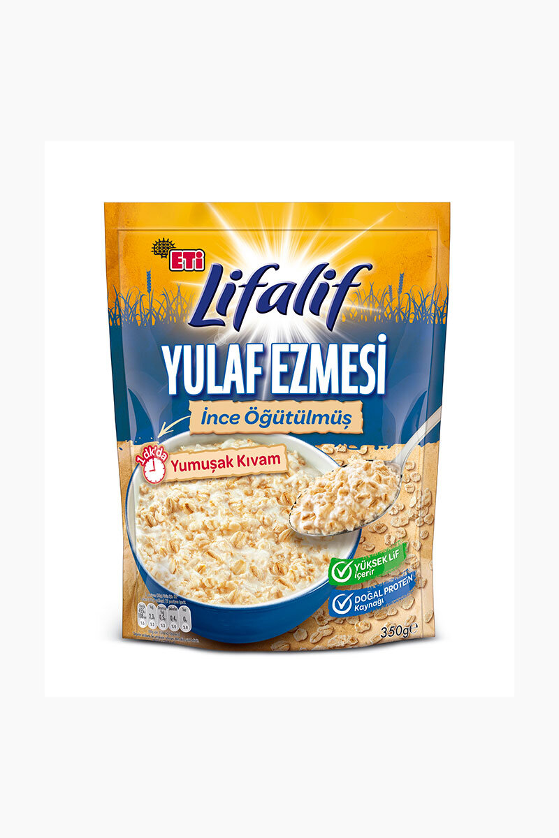 Eti Lifalif Öğütülmüş Yulaf Ezmesi 350 G