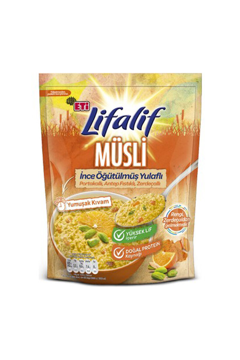Eti Lifalif Zerdeçallı İnce Müsli 250 G