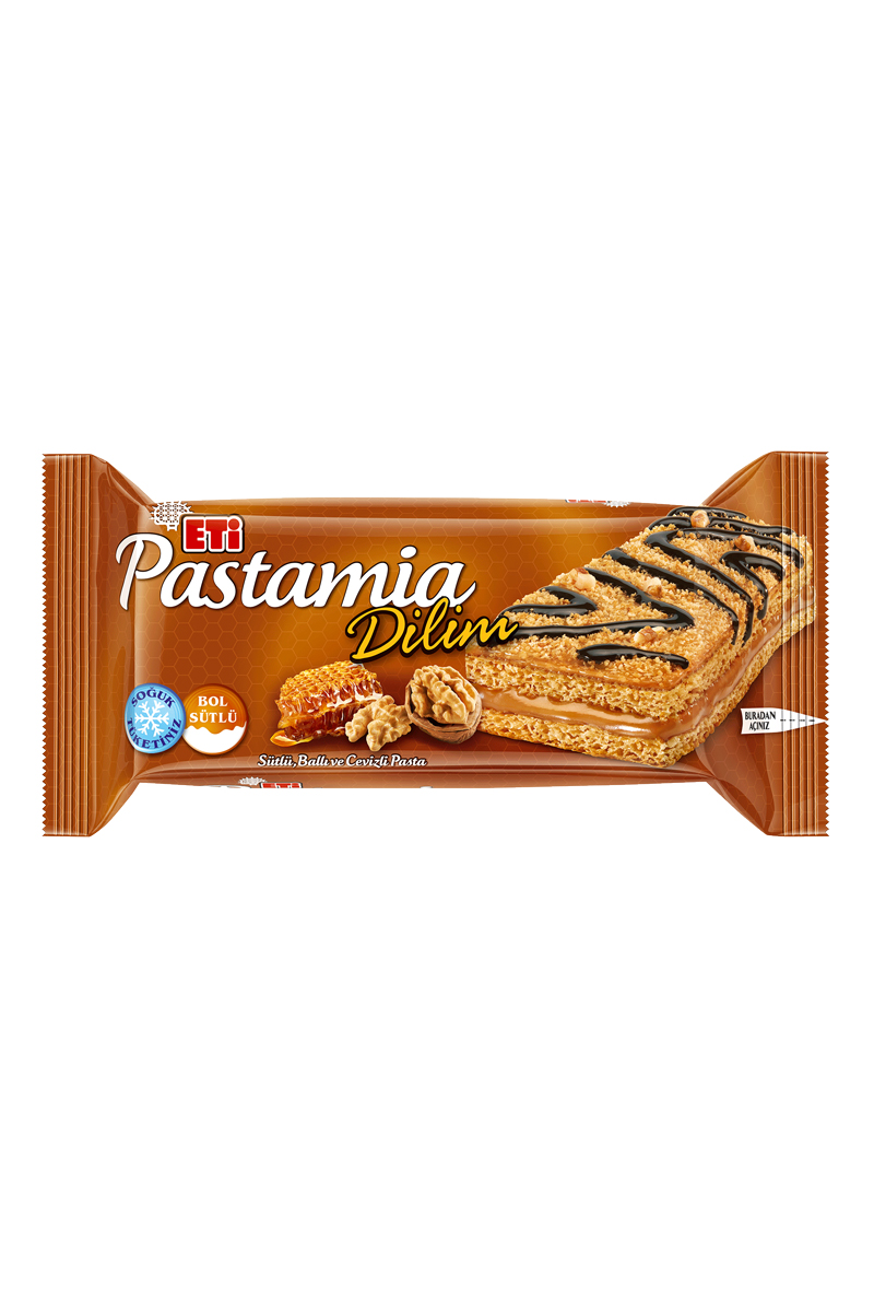 Eti Pastamia Ballı Cevizli Dilim Pasta 27,5 G