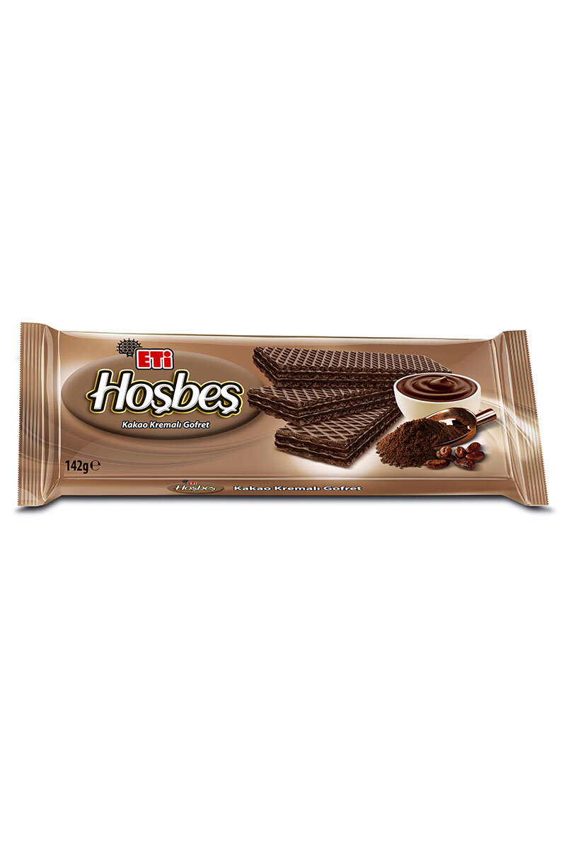 Eti Hoşbeş Kakaolu Gofret 142 G