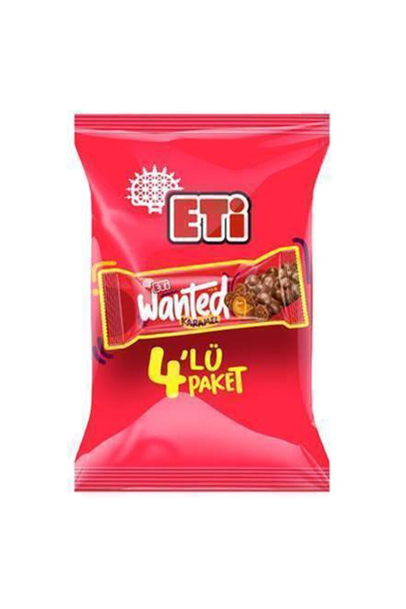 Eti Wanted Karamelli 128 G