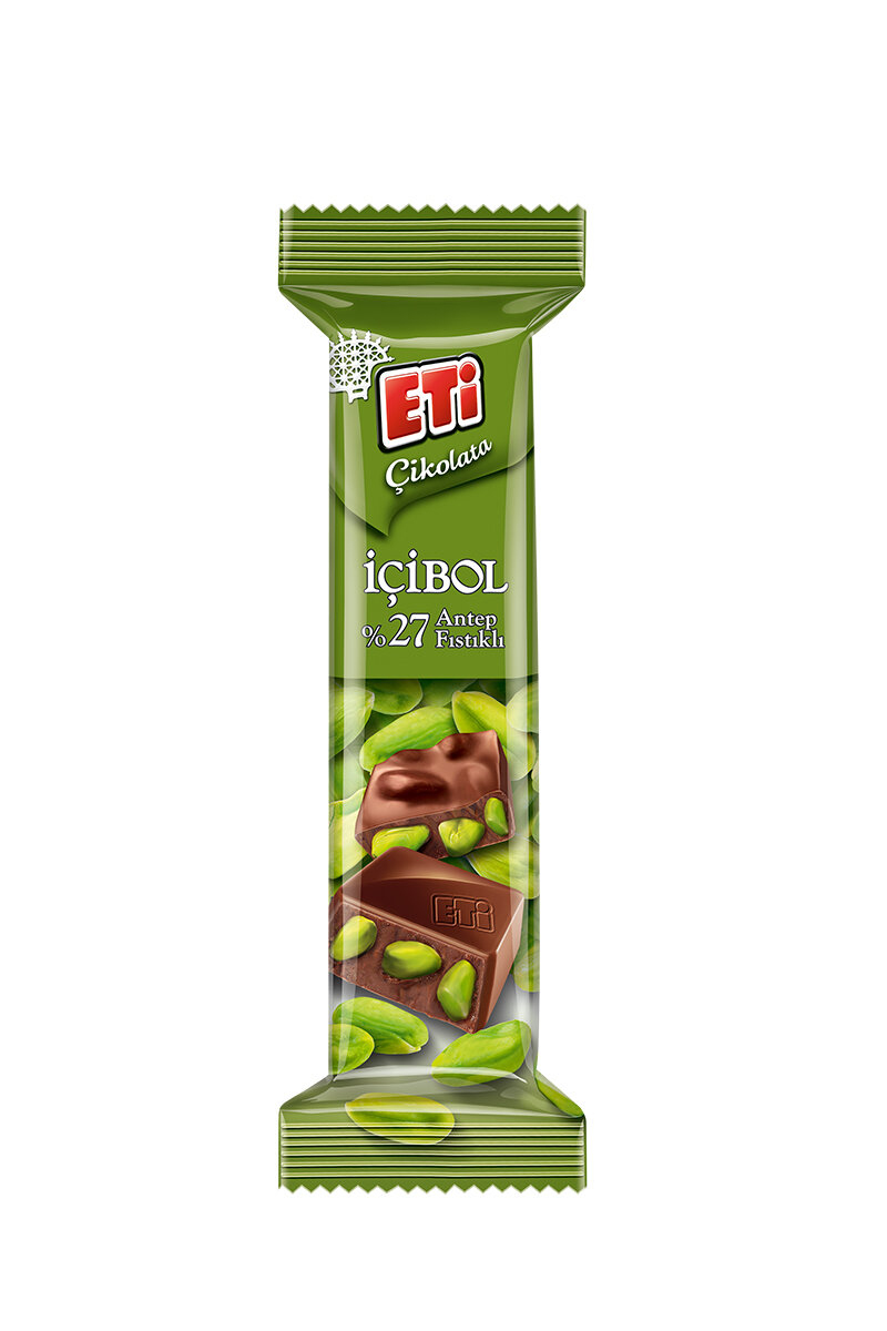 Eti Çikolata %27 Antep Fıstıklı 30 G