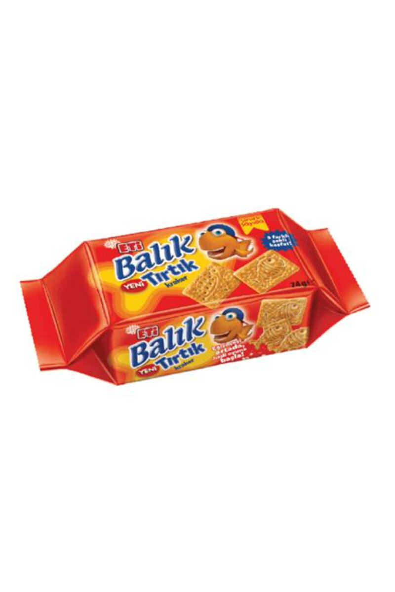 Eti Balık Kraker Tırtık Sade 74 g