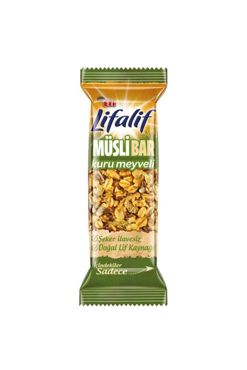 Eti Lifalif Kuru Meyveli Müsli Bar 35 g