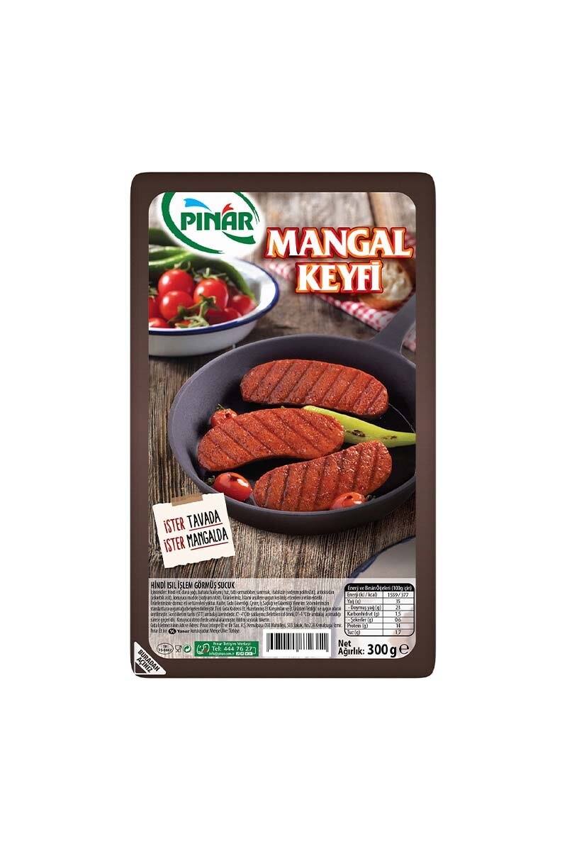 Pınar Hindi Sucuk Mangal Keyfi 300 G