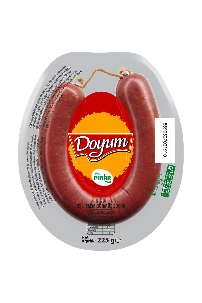 Pınar Hindi Doyum Sucuk 225 G