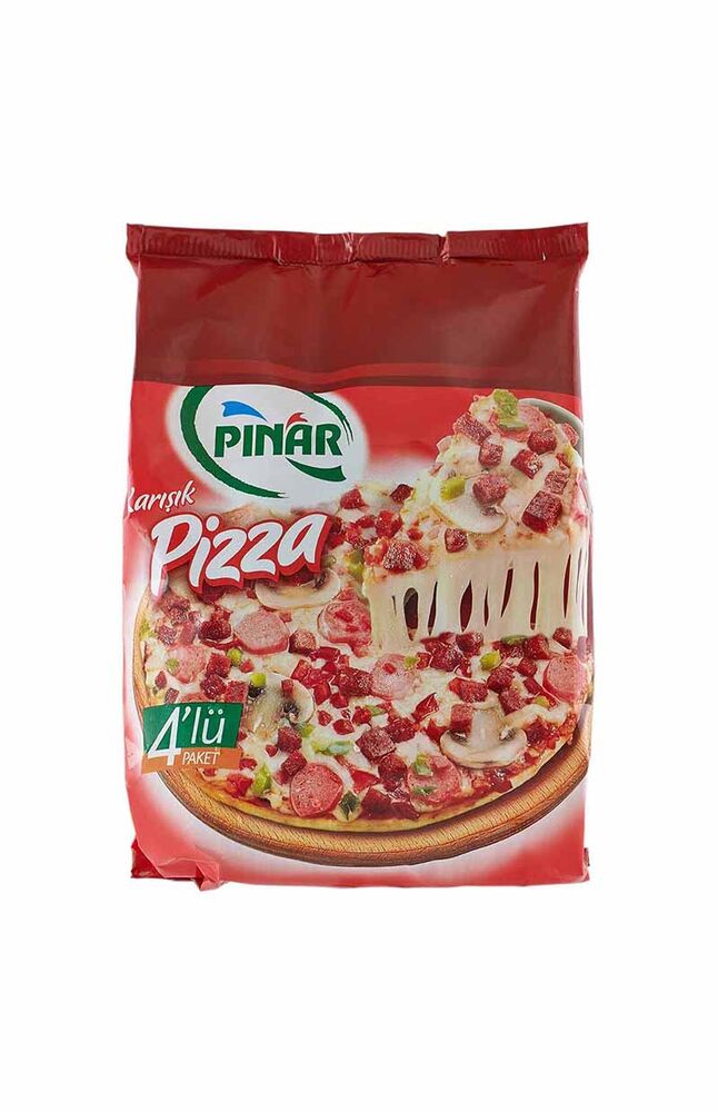 Pınar Karışık Pizza Ekonomik 4'lü Paket 800 G