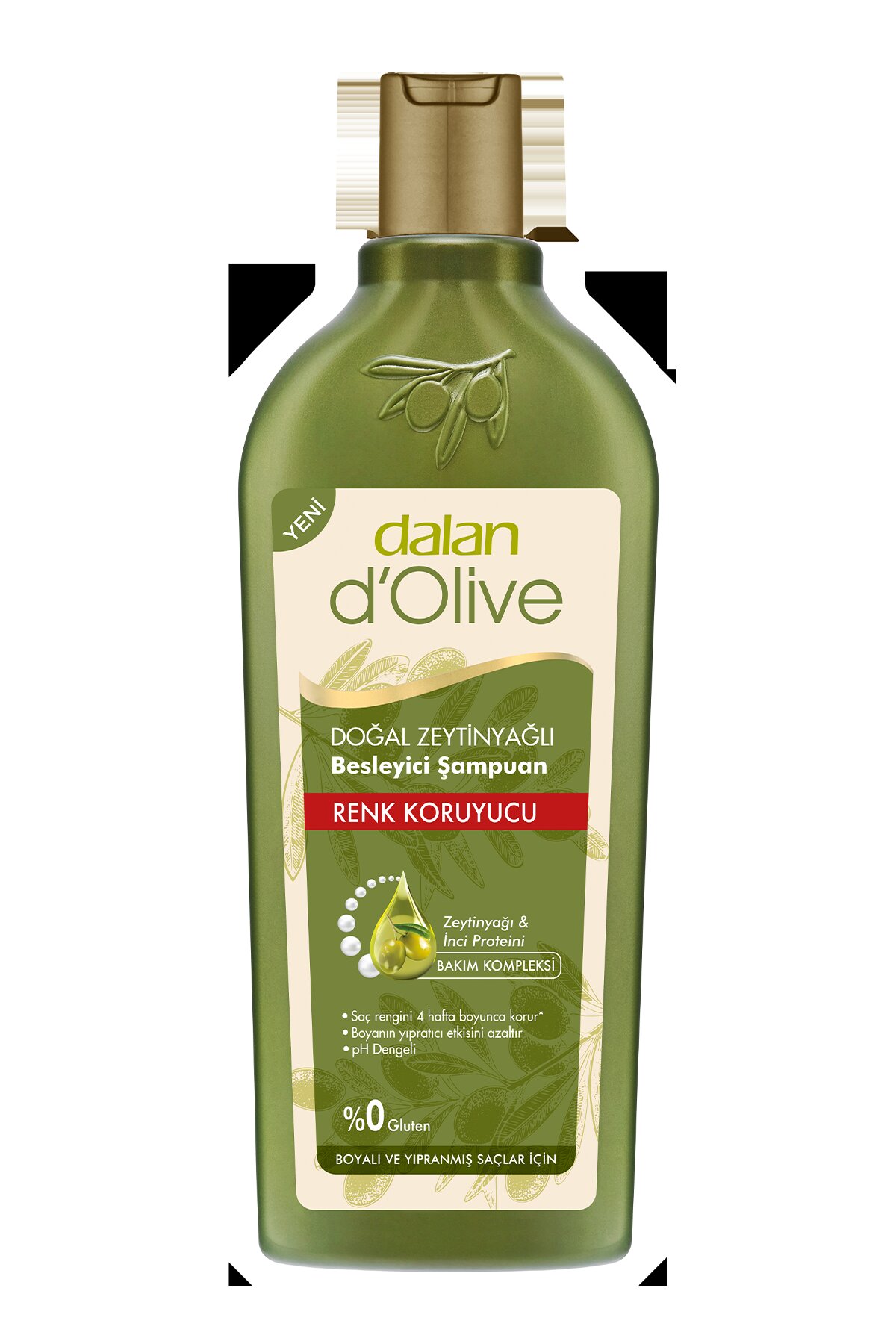 Dalan 400Ml Şampuan D'Olive Zeytinyağlı Renk Koruyucu