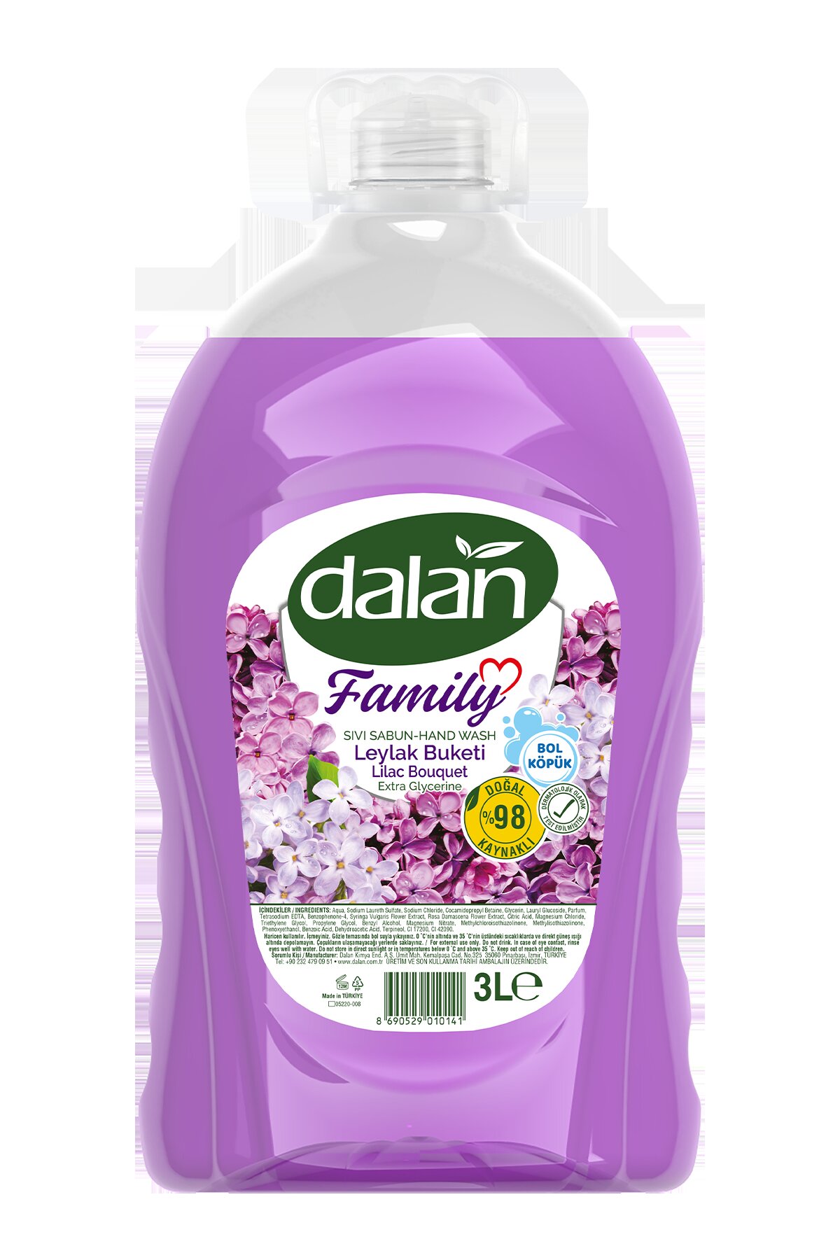 Dalan Sıvı Sabun Leylak 3 L