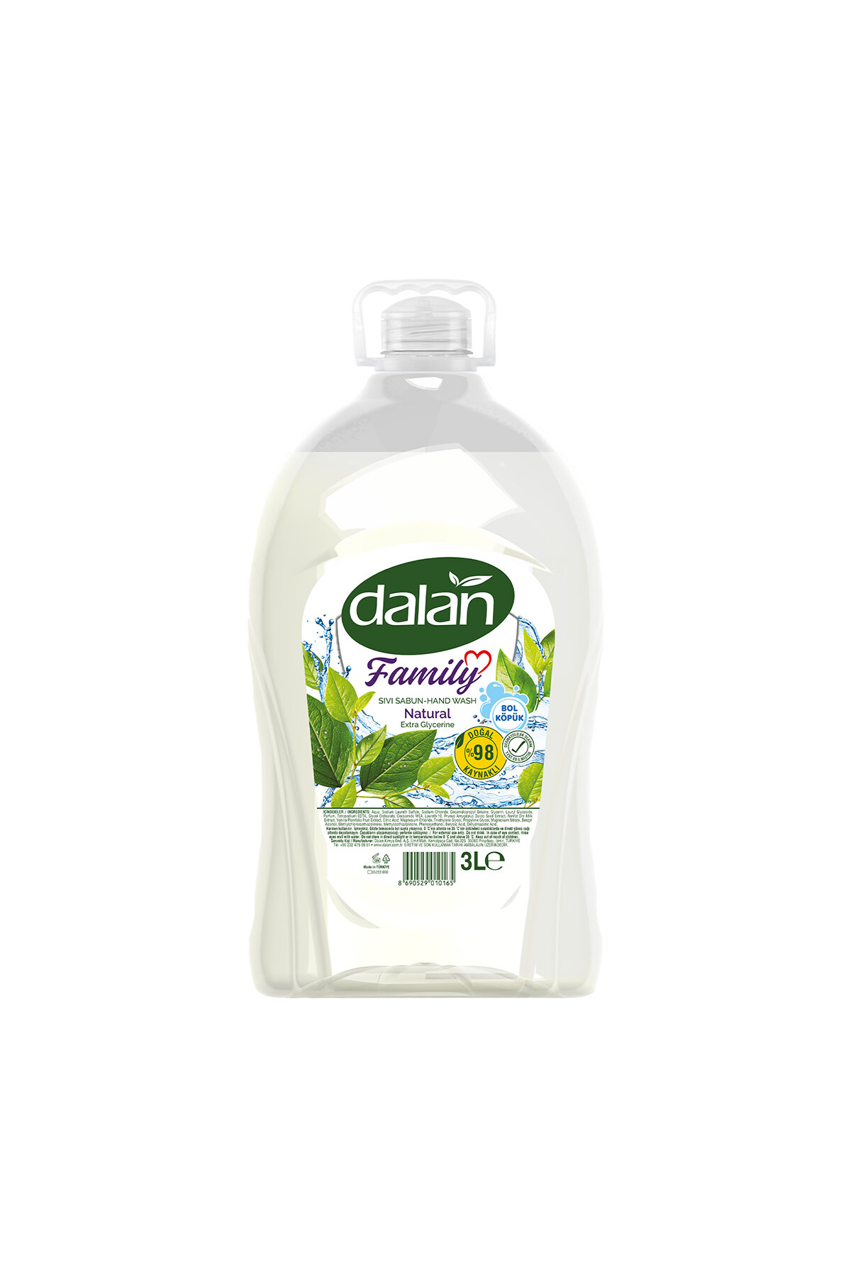 Dalan Sıvı Sabun Natural 3 L