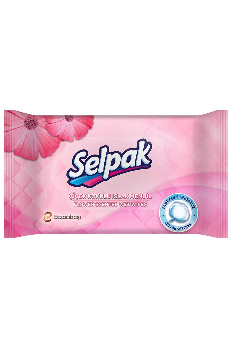 Selpak Islak Cep Mendili 3'lü