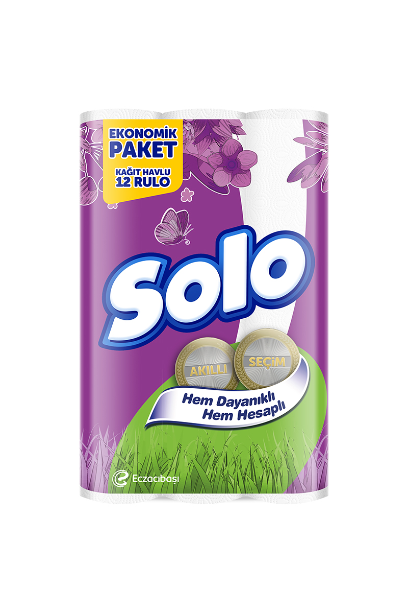 Solo Akıllı Seçim Kağıt Havlu 12'li