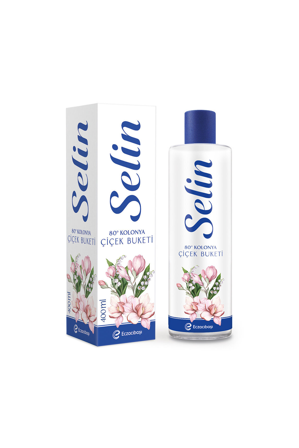 Selin Kolonya Çiçek Buketi Pet Şişe 400 ml