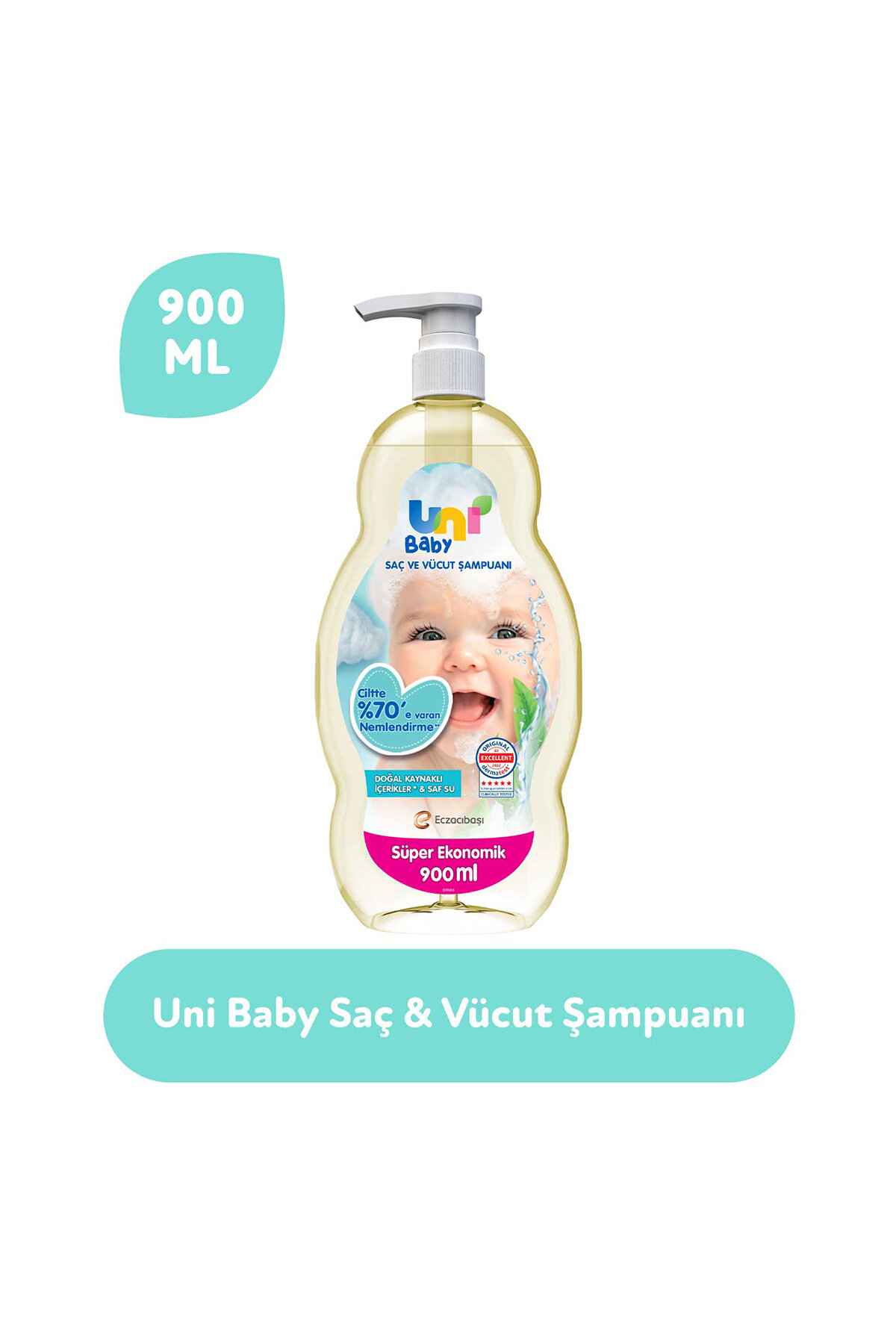 Uni Baby Şampuan 900 ml