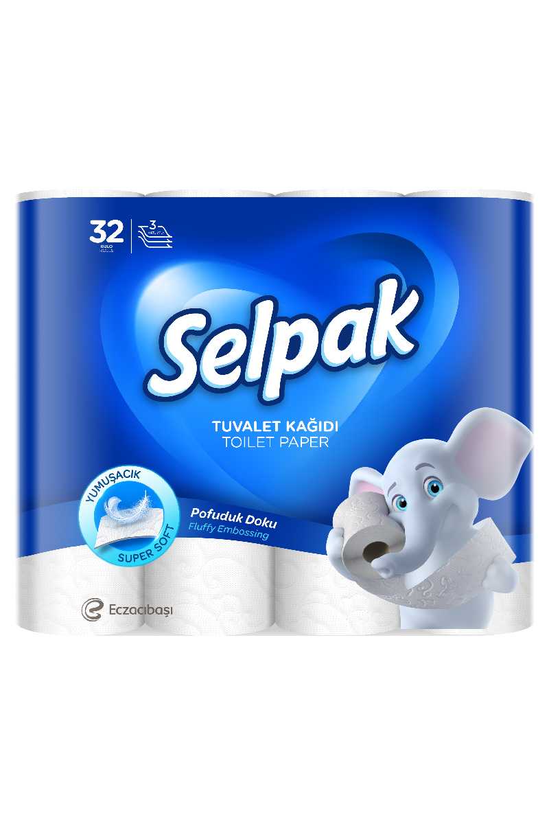 Selpak Tuvalet Kağıdı 32'li 3 Katlı