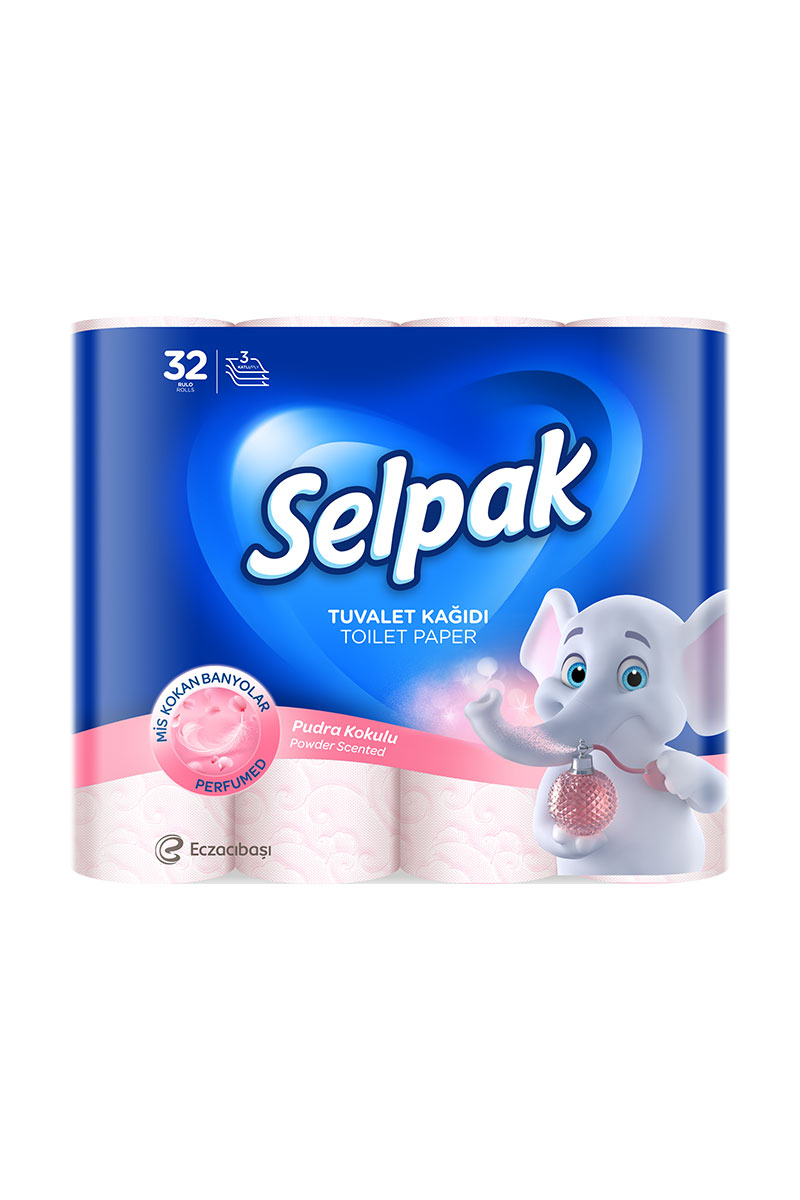 Selpak Tuvalet Kağıdı 32 Li Banyo 3 Katlı