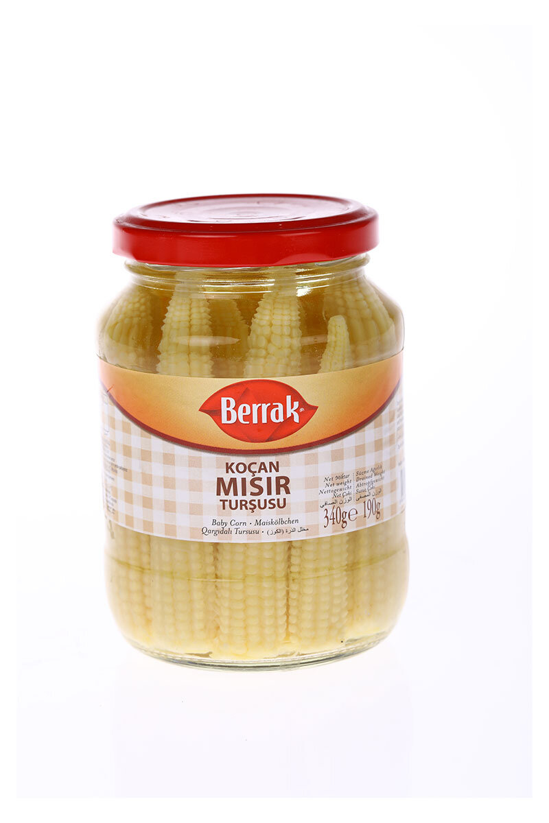 Berrak Mısır Koçan Turşusu 340 g