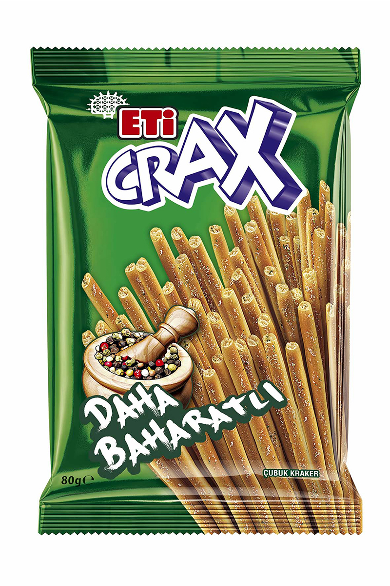 Eti Crax Baharatlı Çubuk Kraker 80 G