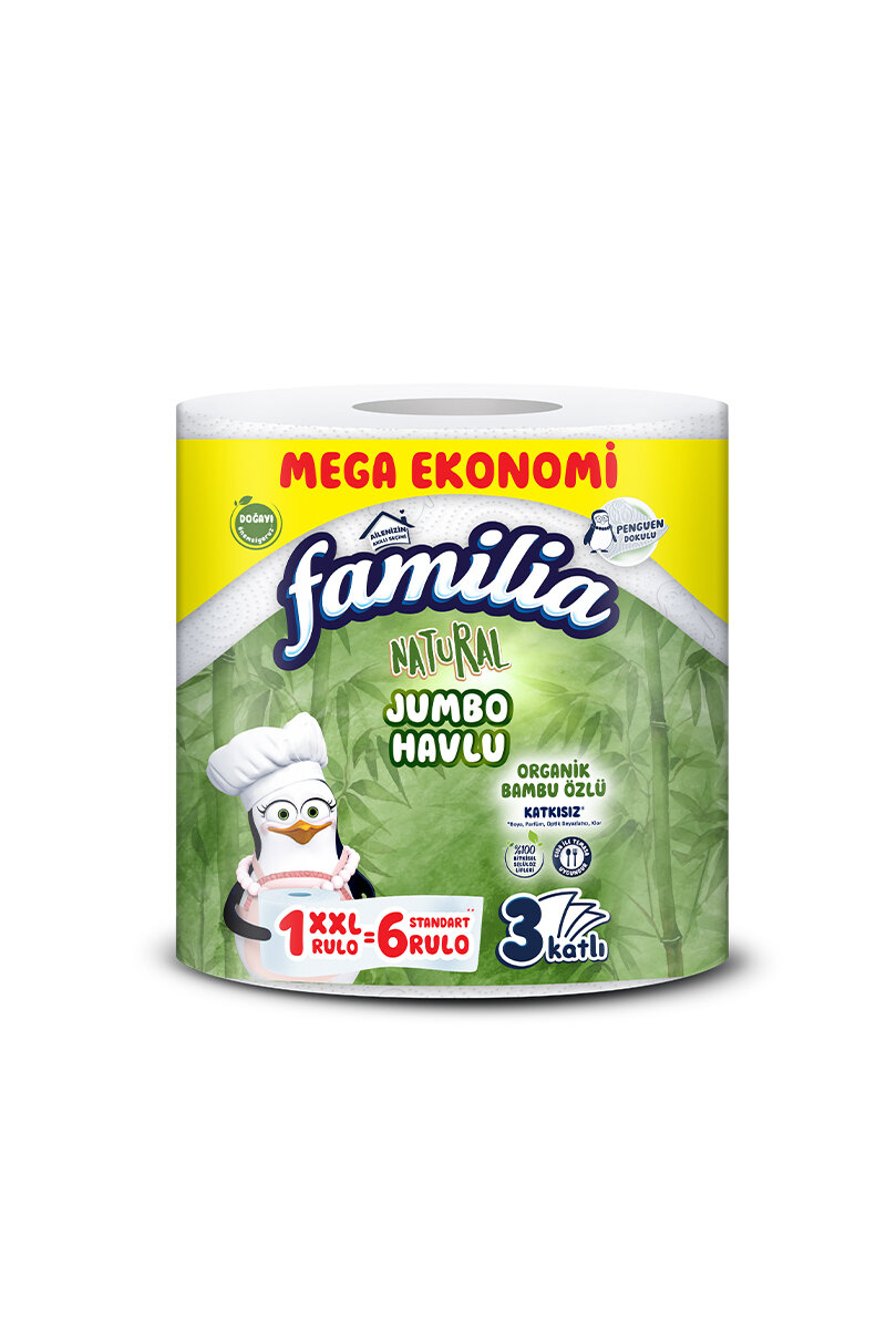 Familia Kağıt Havlu Jumbo 1x6'lı Rulo