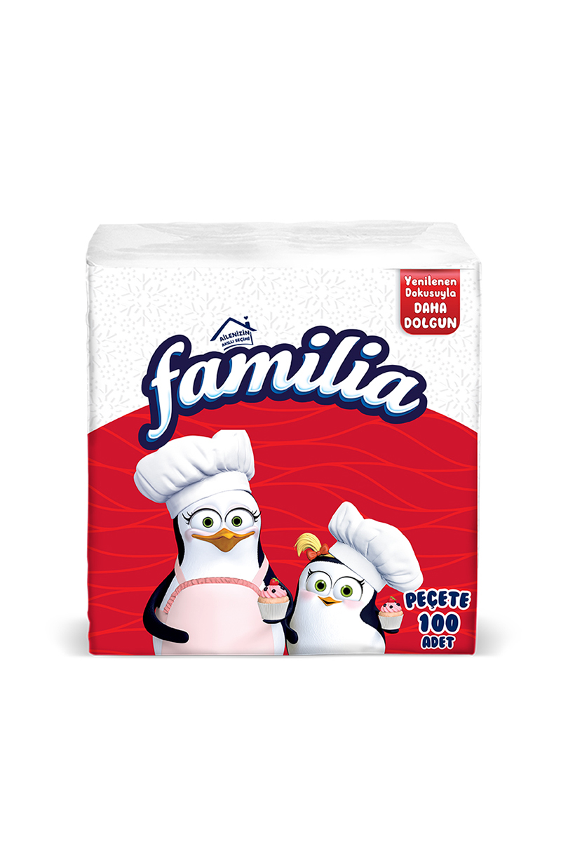 Familia Peçete 100'lü