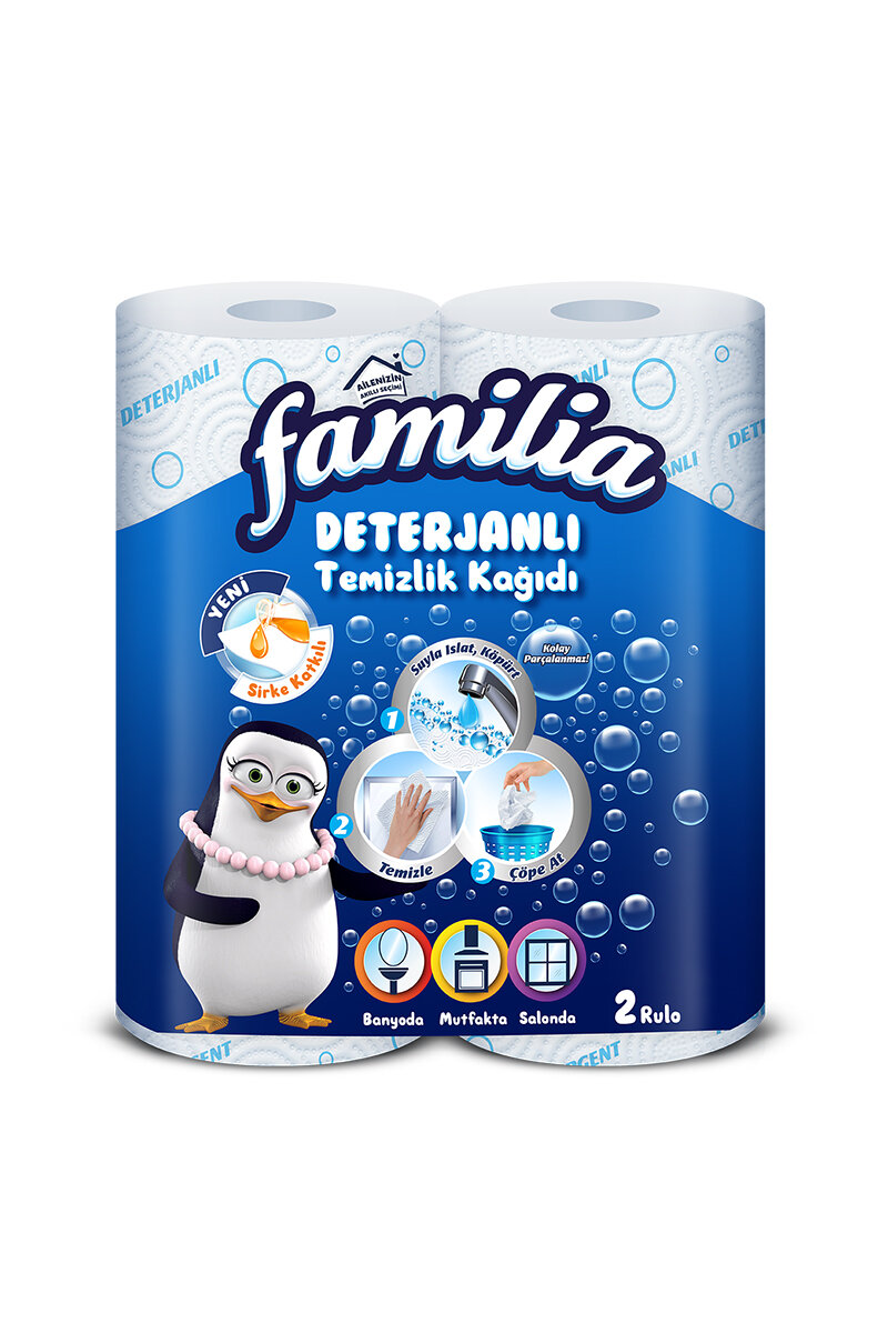Familia Kağıt Havlu Deterjanlı 2'li