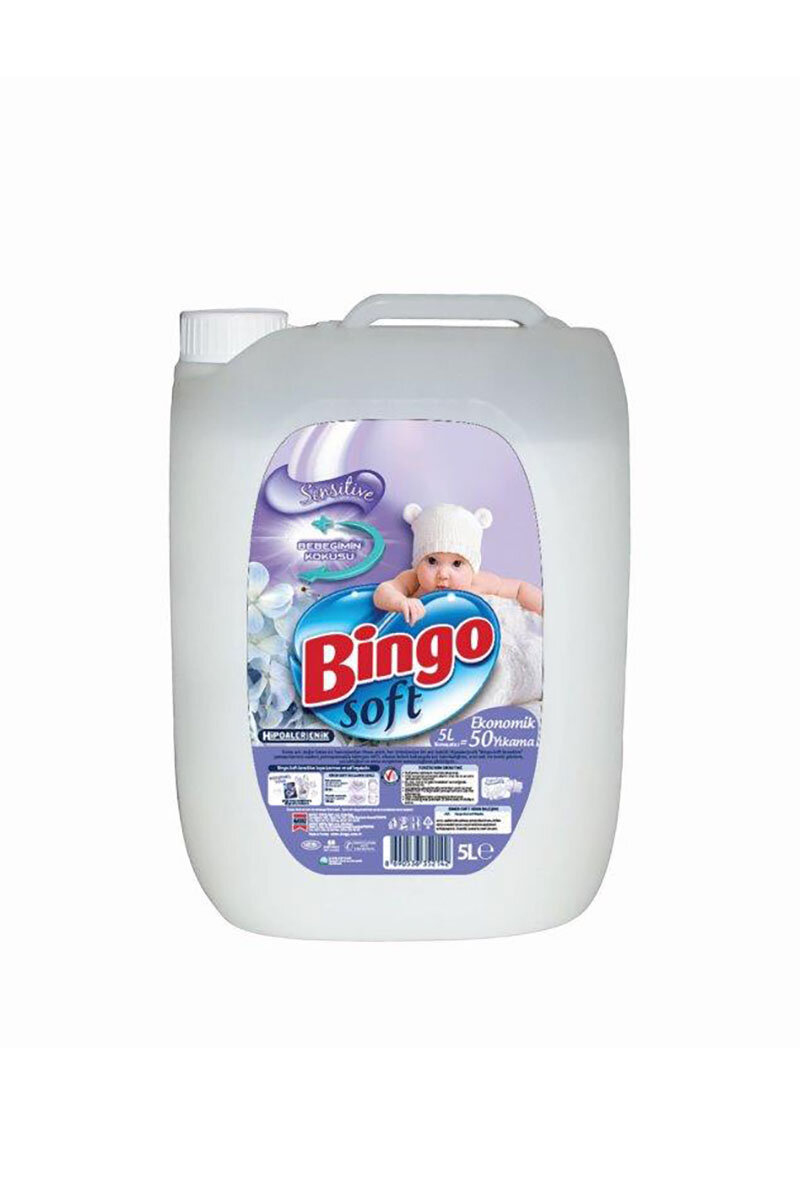 Bingo Soft Yumuşatıcı 5 l Sensitive