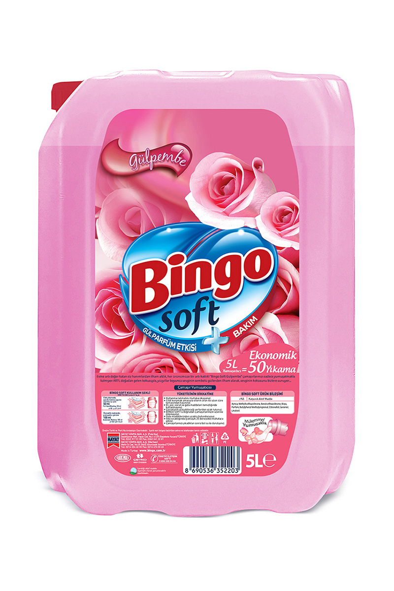 Bingo Soft Yumuşatıcı 5 l Bahar
