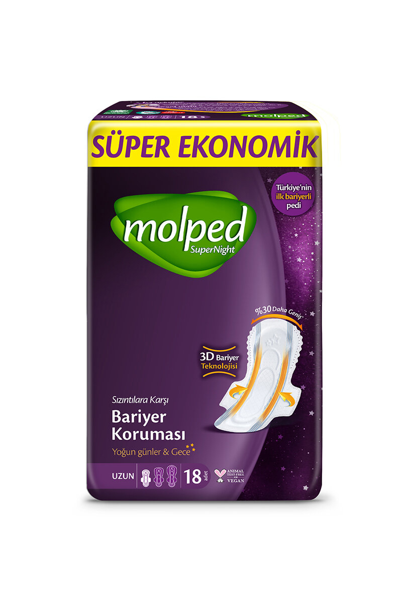 Molped Süpernight Uzun Super Eko Uzun 18'li