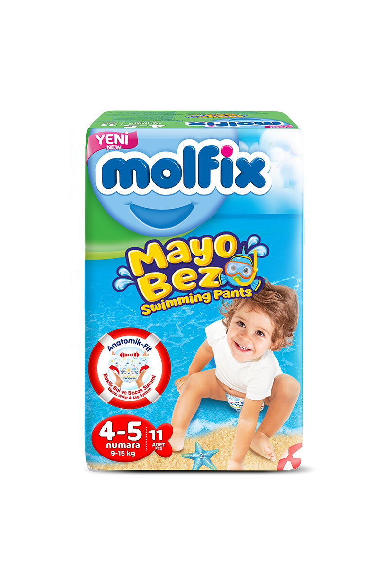 Molfix Mayo Bez 4-5 Numara / 9-15 kg 11 Adet
