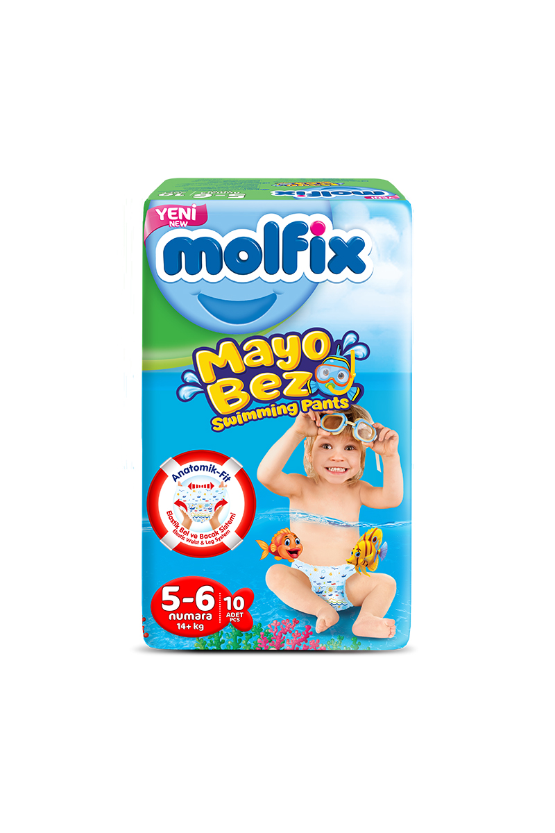 Molfix Mayo Bez 5-6 Numara +14 kg 10 Adet