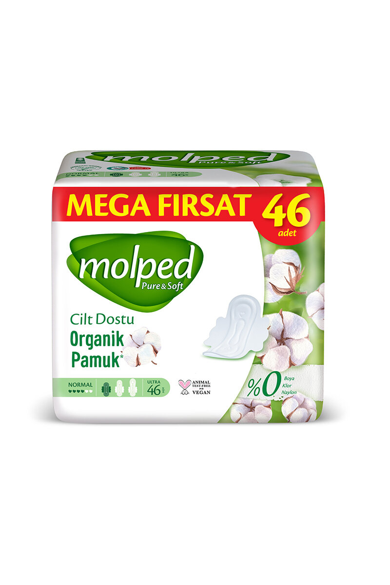 Molped Pure Soft Mega Fırsat 46 Ped
